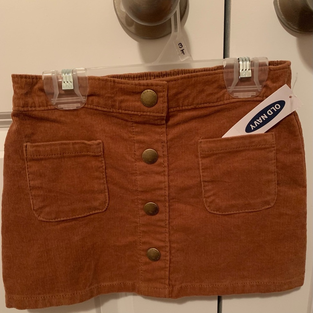 NWT Old Navy Brown Toddler Skirt Size 3T